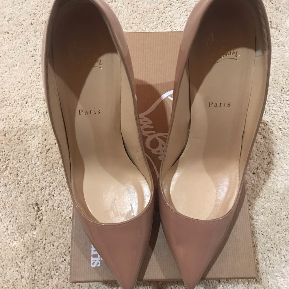 Authentic Christian Louboutin Pigalle 100